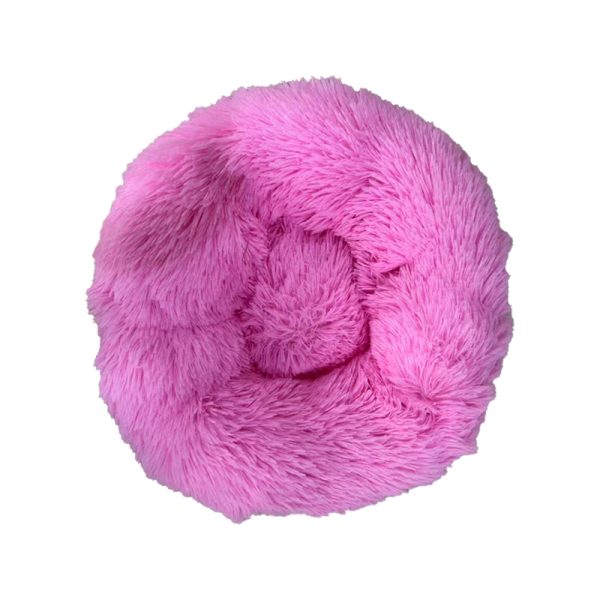 SNUGGLY PET BED PINK - 40cm