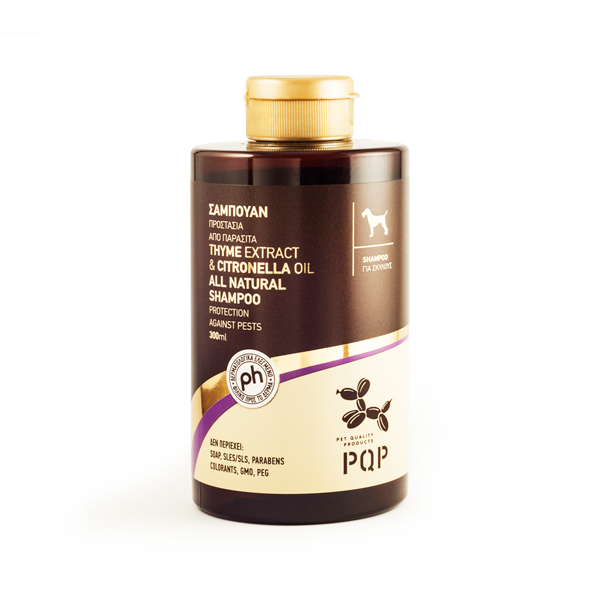 PQP Σαμπουάν για Σκύλους για Προστασία από Παράσιτα 300ml