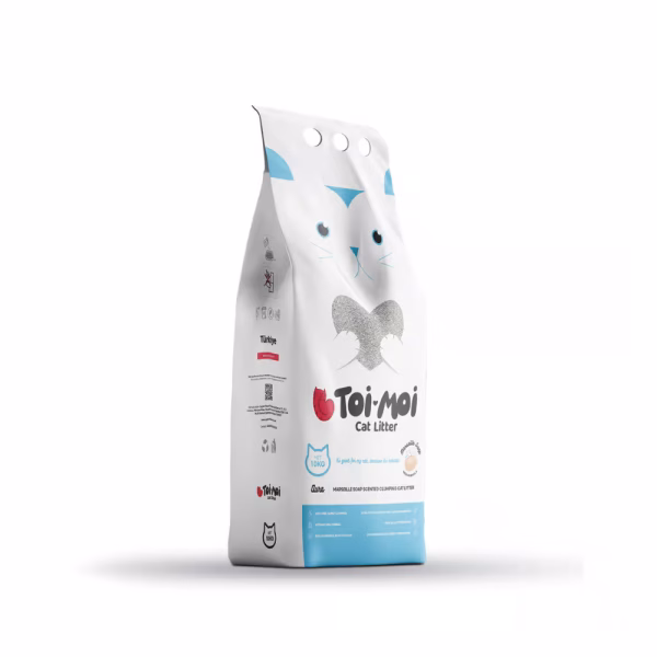 Άμμος υγιεινής Γάτας Toi Moi Natura Marseille Soap Clumping Cat Litter 10kg